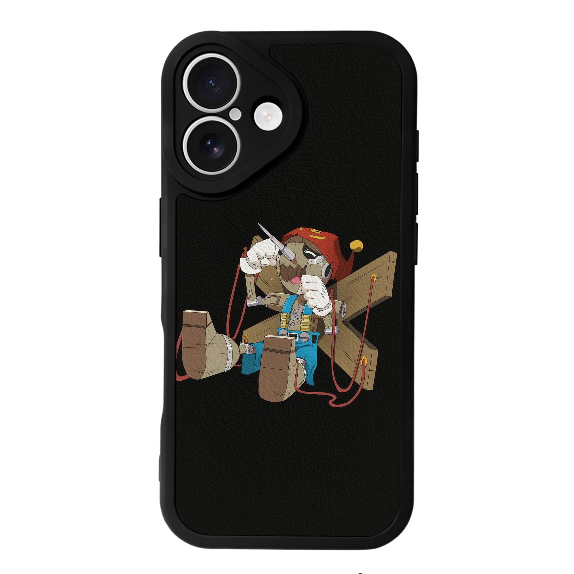 （画像用） Digimon デジタルモンスター/デジモン 【iPhone 16シリーズ対応】シリコンスマホケース（レザー調） 材質：シリコン